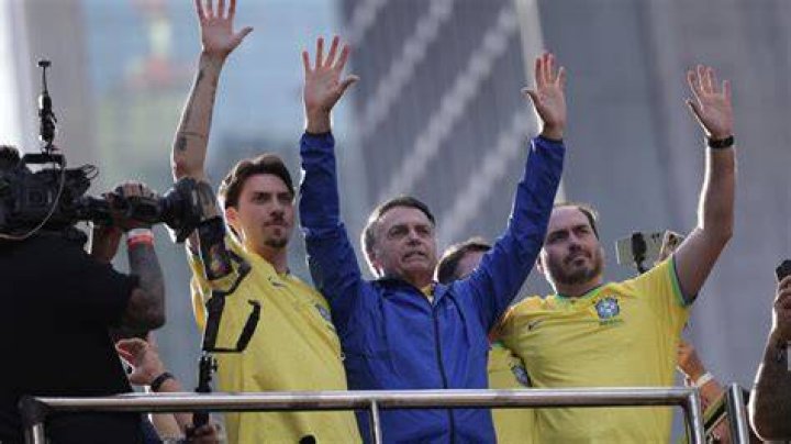 Jair Bolsonaro children: Meet Eduardo, Carlos, Flávio, Laura and Renan 1 Jair and hid sons