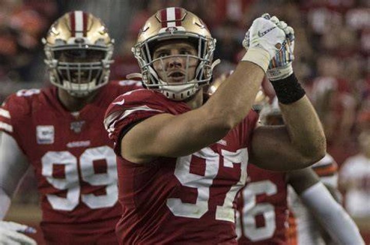 nick bosa flag plant