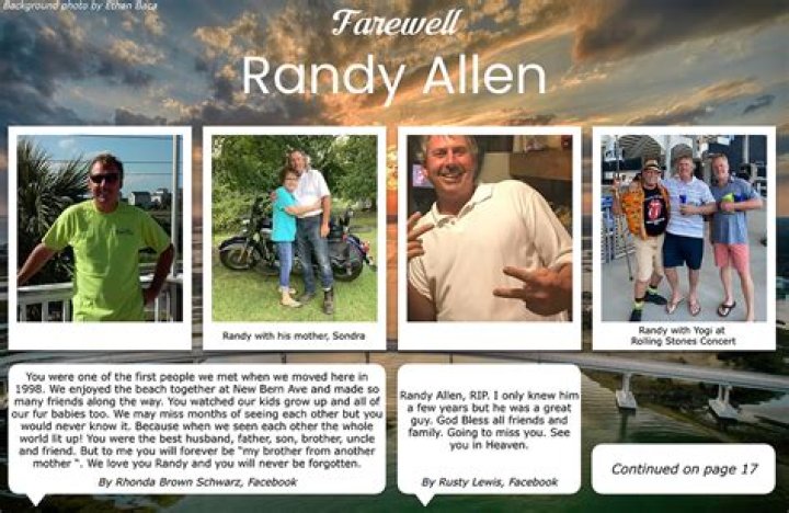 Surf City Randy Allen Dies in Sneads Ferry Motorcycle Accident